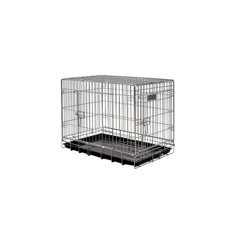 86875  SKLOPIVI KAVEZ 2 VRATA124X76X83 cm sa tacnom