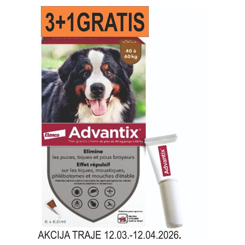 ADVANTIX za pse preko 40 kg