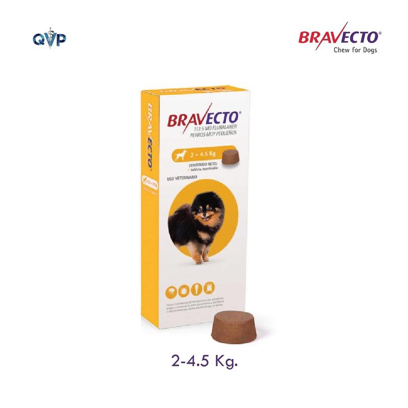 BRAVECTO DOG 2-4.5KG