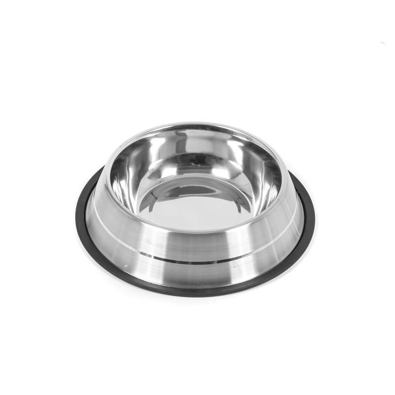 Činija za pse, nerđajuća 17cm-0. 90l, C-INX110