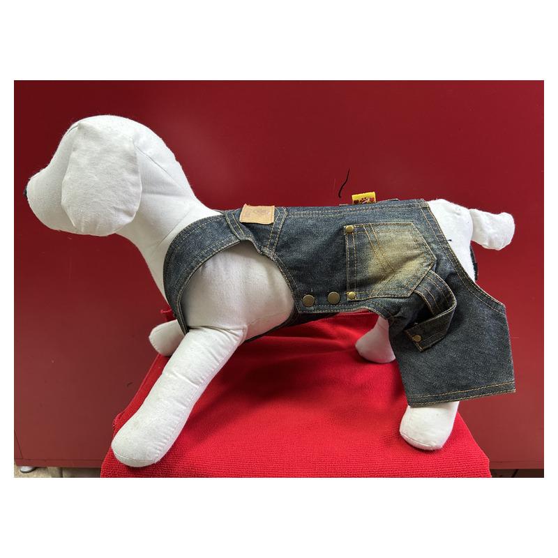 Doggydolly Teksas kombinezon za psa, Farmerice 8047/3, 30-35cm