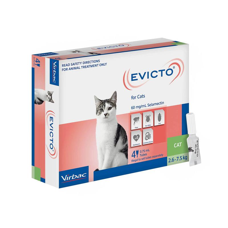 EVICTO spot on  45MG ZA MACE2.6- 7.5KG