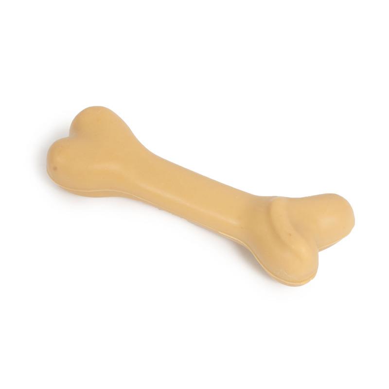 Farm Company Igračka za manje pse u obliku kosti, 12 cm, Bež