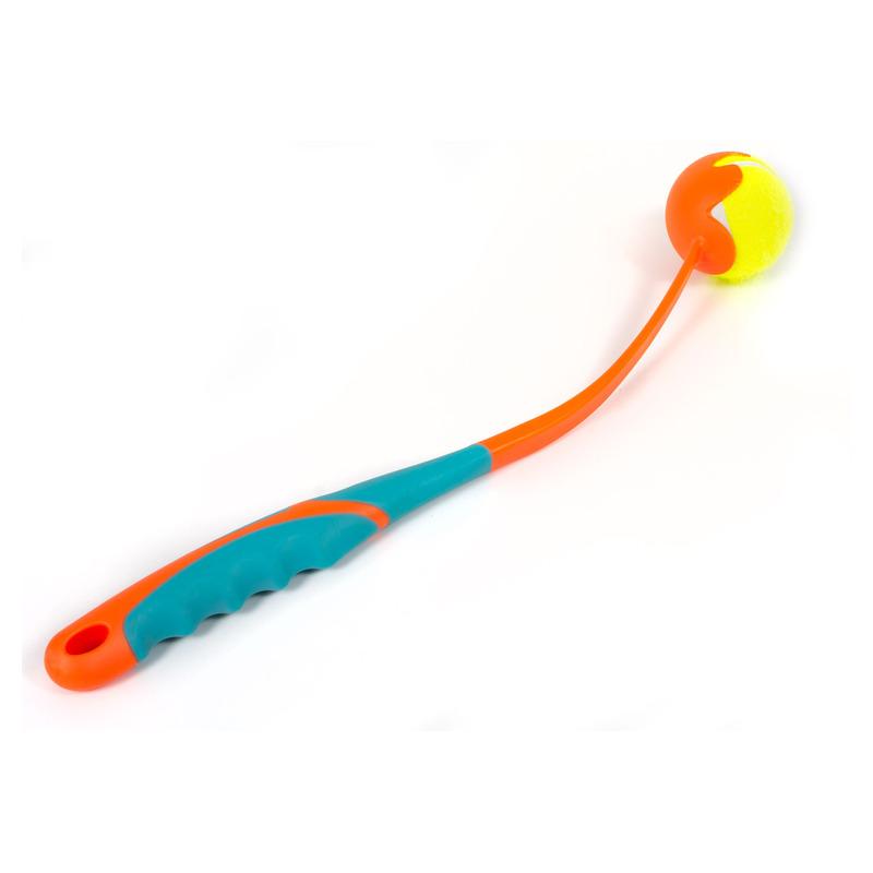 Farm Company Igračka za pse sa teniskom loptom, 48 cm, Narandžasto-plava