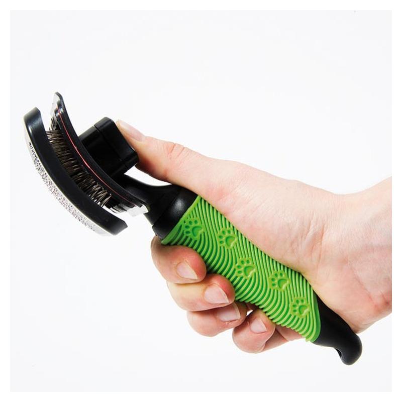 Farmcompany Četka za pse i mačke, Crno - zeleni