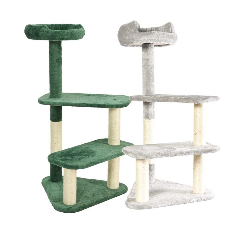 Farmcompany Grebalica za mačke, 50x50x95cm, Tamnozelena