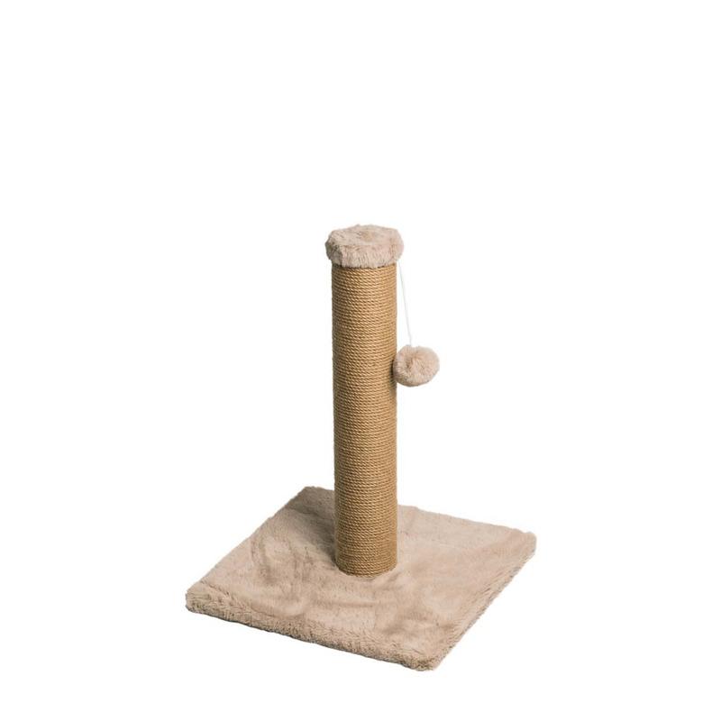 Grebalica za mačke 34x34x55 cm, Bež