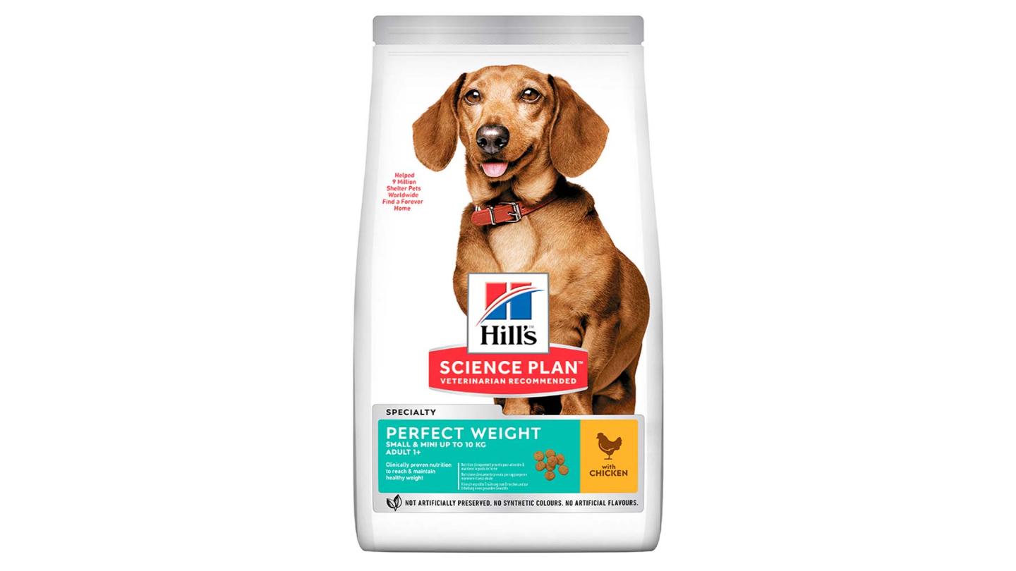 HILLS PERFECT WEIGHT  SMALL/MINI 1.5kg, pile