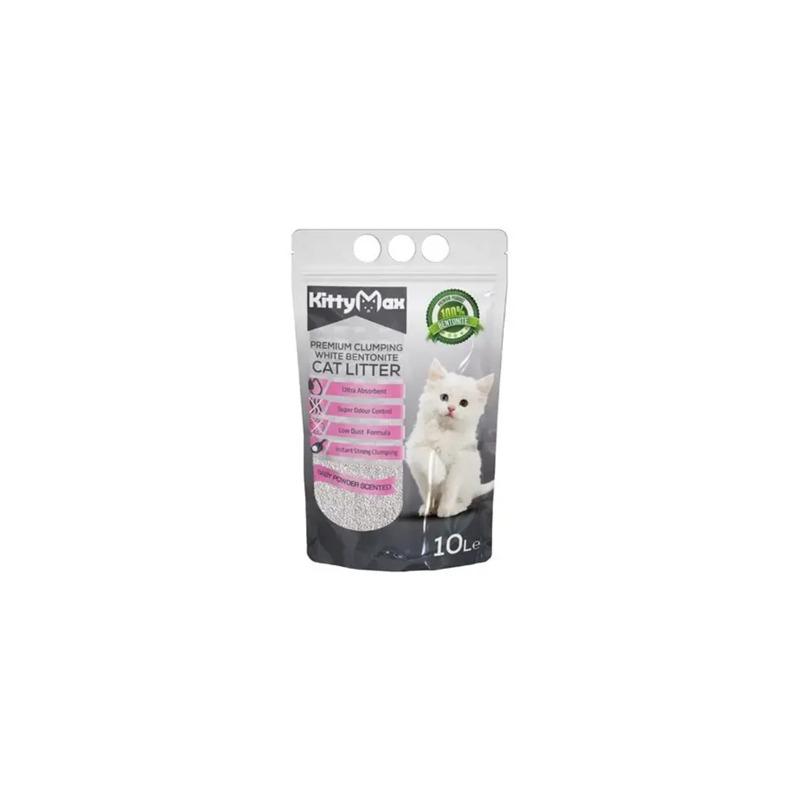 KITTYMAX  POSIP ZA MAČKE10L BABY PUDER