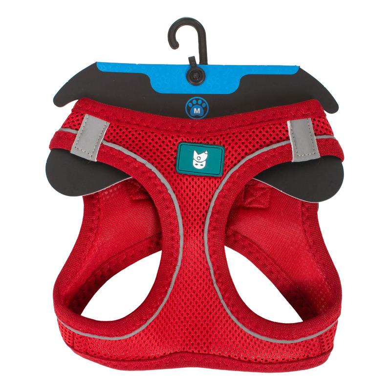 Moksi Air Mesh Am za pse, L, Crveni