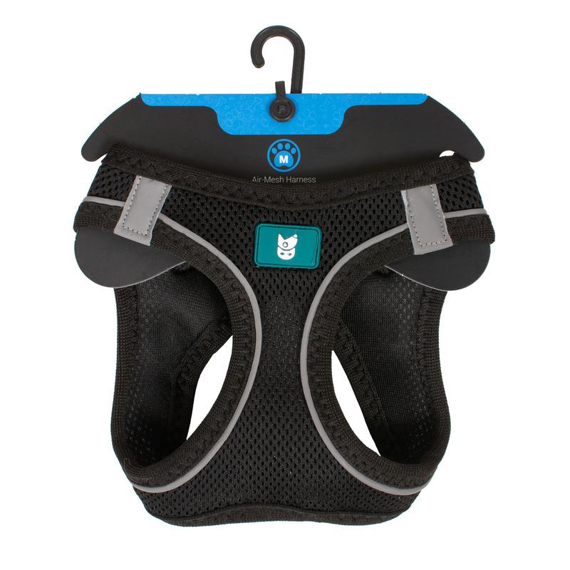 Moksi Air Mesh Am za pse, M, Crni