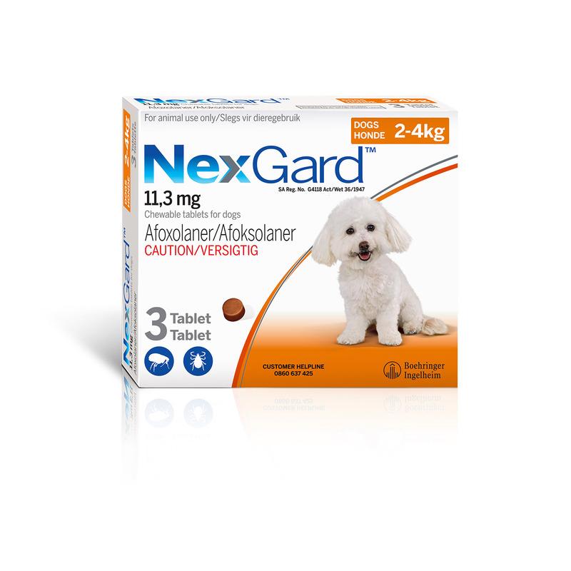 NEXGARD DOG 2-4KG