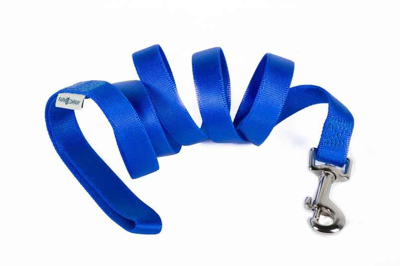 Povodac za pse XS, 1x120cm, Sa metalnim karabinjerom, Plavi