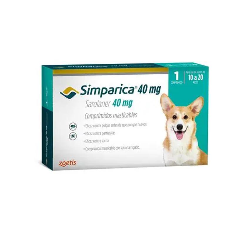 SIMPARICA   DOG 40MG 10-20KG