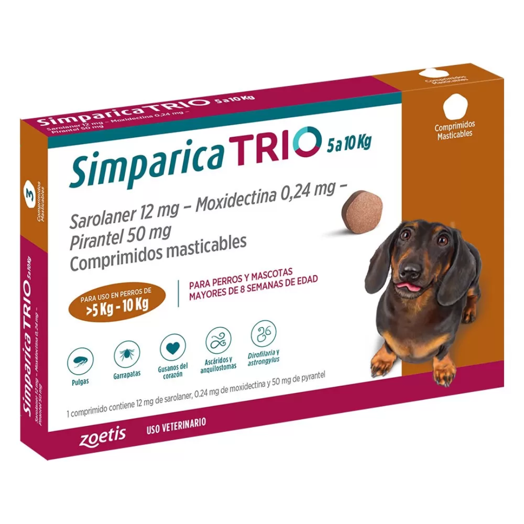 SIMPARICA TRIO 5-10KG  