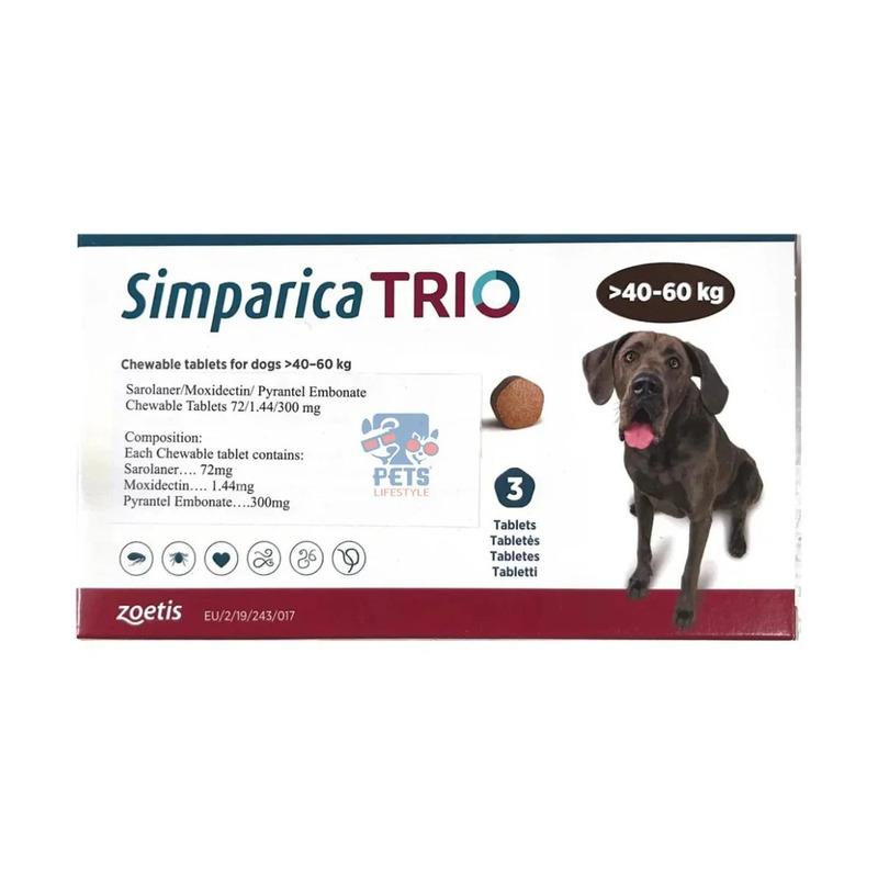 SIMPARICA TRIO DOG 40-60KG        