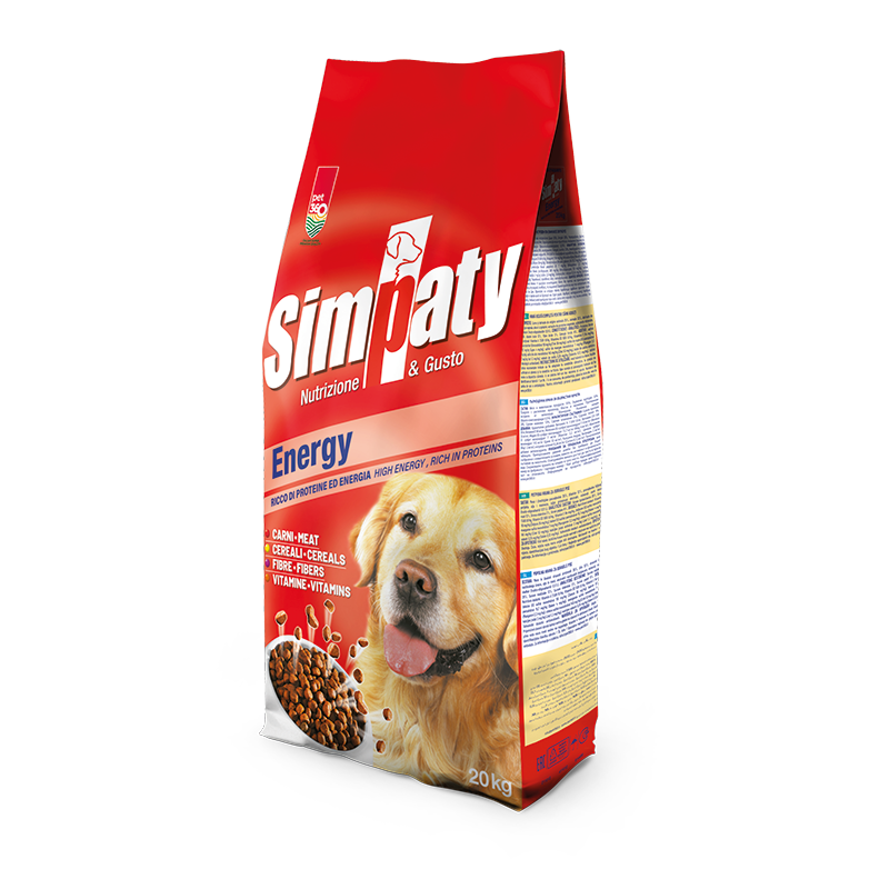 Simpaty  Energy suva hrana za odrasle pse , Meso i žitarice, 20kg