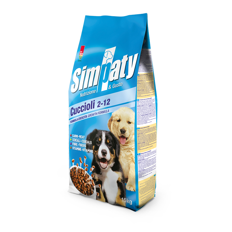Simpaty suva hrana za štence, Piletina, 15kg